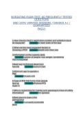 NJ Boating Exam Test 60 Frequently Tested Questions and Verified Answers Graded A&plus;
