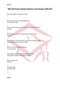 NUR 253 Exam 4 Study Questions and Answers Graded A&plus;&NewLine;