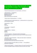Rasmussen Pharmacology Final Newest Questions&NewLine;and Answers &lpar;2026&rpar; &vert; Comprehensive Updated&NewLine;Review and Rationales &vert; Grade A&plus;
