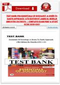 TEST BANK FOR Essentials of Sociology&colon; A Down-to-Earth Approach 14th Edition &lpar;2026 by James M&period; Henslin &vert; Chapters 1&ndash;15 Complete Exam Prep Guide