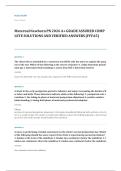 NCLEX PN maternal newborn EXAM A&plus; GRADE ASSURED COMPLETE SOLUTIONS AND VERIFIED ANSWERS