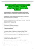 GLO-BUS Simulation &ndash; Quiz 1 Study Guide &ndash; 2025&ndash;2026 &ndash; Competitive Strategy&comma; Business Simulation&comma; and Global Management Decision-Making Review Material
