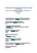 NJ Boating Exam Test 60 Frequently Tested Questions and Verified Answers Graded A&plus;