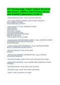 LPN Pharmacology &lpar;Final&rpar; Updated Questions&NewLine;and Answers &lpar;2026&rpar; &vert; Latest Practice Review&NewLine;with Detailed Explanations &vert; Grade A&plus;