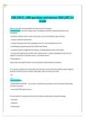 DSE OSCE 2026 Questions and Answers 2026&sol;2027 A&plus; Grade Complete Objective Structured Clinical Examination Study Guide