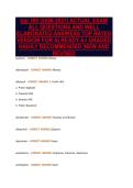 top 300 &lpar;2026-2027&rpar; ACTUAL EXAM&NewLine;ALL QUESTIONS AND WELL&NewLine;ELABORATED ANSWERS TOP RATED&NewLine;VERSION FOR ALREADY A&plus; GRADED&NewLine;HIGHLY RECOMMENDED &vert;NEW AND&NewLine;REVISED