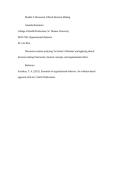 Business Administration MBA700 Discussion