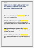 BIO 201 EXAM 1 RIO SALADO &vert; &lbrace;LATEST 2026&sol; &NewLine;2027 UPDATE&rcub; COMPLETE ACTUAL AND &NewLine;AUTHENTIC EXAM &vert; BRAND NEW&excl;