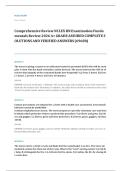 NCLEX RN fundamentals EXAM A&plus; GRADE ASSURED COMPLETE SOLUTIONS AND VERIFIED ANSWERS