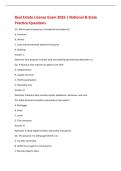 Real Estate License Exam 2026 &vert; National & State Practice Questions 
