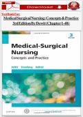 TEST BANK for Medical-Surgical Nursing&colon; Concepts & Practice 3rd Edition by Susan C&period; deWit &vert; ISBN 9780323243780 &vert; Complete Questions & Answers &vert; All Chapters Covered &vert; Latest 2025&sol;2026 Updated Guide &vert; A&plus; Resource
