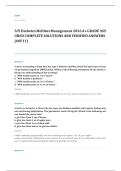 NursingOS EXAM A&plus; GRADE ASSURED COMPLETE SOLUTIONS AND VERIFIED ANSWERS