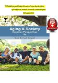 TEST BANK Aging and Society A Canadian Perspectives 9th Edition by Mark Novak&comma; Herbert C&period; Northcott&comma; Karen Kobayashi All Chapters 1 - 20&NewLine;