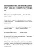 FDNY G60 PRACTICE TEST 2026 FINAL EXAM&NewLine;STUDY GUIDE KEY CONCEPTS AND ANSWERS&NewLine;A&plus;