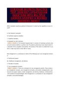 CCM EXAM SECRETS PRACTICE&NewLine;TEST &lpar;2026&sol;2027&rpar; UPDATE&vert;EXAM&NewLine;QUESTIONS WITH MULTIPLE&NewLine;CHOICES &vert;VERIFIED & REVISED&NewLine;ANSWERS &lpar;NEW&rpar;&excl;&excl;&excl;