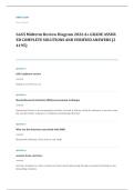 NRNP 6635 psychopathology EXAM A&plus; GRADE ASSURED COMPLETE SOLUTIONS AND VERIFIED ANSWERS