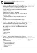 ATI Nursing Care of Children Proctored  Exam &lpar;Recent exam&rpar; Fully solved & updated 2026   Most COMPLETE &lpar;2026&rpar; &lpar;Latest Update 2026&rpar; UPDATE&excl;&excl;  