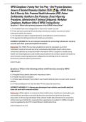 HIPAA Compliance Training Post-Test Prep &ndash; Real Practice Questions&comma; Answers & Detailed Rationales &lpar;Updated 2026&rpar; 