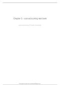 Updated Latest Cost Accounting Chapter 5 Test Bank Full Chapter Questions and Verified Answers Comprehensive Cost Accounting Study Resource 2026&ndash;2027&period;