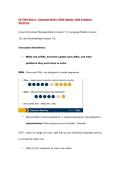 CS 7643 Quiz 4 &ndash; Concepts Notes &vert; 2026 Update &vert; with Complete Solutions&period;