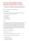 Updated Latest Test Bank for Maternity and Women&rsquo;s Health Care 12th Edition Lowdermilk Full Chapters 1&ndash;36 Comprehensive Study Resource with Verified Answers 2026&ndash;2027&period;