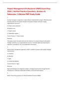 Project Management Professional &lpar;PMP&rpar; Exam Prep 2026 &vert; Verified Practice Questions&comma; Answers & Rationales &vert; Ultimate PMP Study Guide