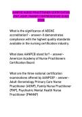 AANPCB NURSE PRACTITIONER CERTIFICATION &NewLine;&lpar;FNP&comma; AGNP&comma; PMHNP&rpar; COMPREHENSIVE GUIDE &NewLine;EXAM