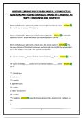 PORTAGE LEARNING BIOL 251 A&P I MODULE 4 EXAM&vert;ACTUAL QUESTIONS AND VERIFIED ANSWERS &vert; GRADED A&plus; &vert; PASS FIRST ATTEMPT &vert; BRAND NEW 2026 UPDATE&excl;&excl;&excl;&excl;&excl;&excl;