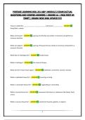 PORTAGE LEARNING BIOL 251 A&P I MODULE 2 EXAM&vert;ACTUAL QUESTIONS AND VERIFIED ANSWERS &vert; GRADED A&plus; &vert; PASS FIRST ATTEMPT &vert; BRAND NEW 2026 UPDATE&excl;&excl;&excl;&excl;&excl;&excl;