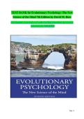 Evolutionary Psychology The New Science of the Mind 7th Edition Study Guide Practice Questions Answers PDF Download&NewLine;&NewLine;