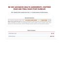 NR 509 &lpar;Advanced Health Assessment&rpar;  Midterm Exam and Final Exam Study Bundles 340&plus; &lpar;Updated 2026&rpar; Complete Exam Pack   A&plus; Graded Questions & Verified Answers