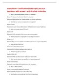 CompTIA A&plus; Certification &lpar;2026-style&rpar; practice questions with answers and detailed rationales 