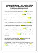 PORTAGE LEARNING BIOL 252 A&P II FINAL EXAM &vert;ACTUAL QUESTIONS AND VERIFIED ANSWERS &vert; GRADED A&plus; &vert; PASS FIRST ATTEMPT &vert; BRAND NEW 2026 UPDATE&excl;&excl;&excl;&excl;&excl;&excl;