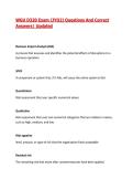 WGU D320 Exam &lpar;JYO2&rpar; Questions And Correct Answers&vert; 2026&sol;27 Updated