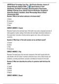 DENT101 Dental Terminology Exam Prep &ndash; Real Practice Questions&comma; Answers & Detailed Rationales &lpar;Updated 2026&rpar; 