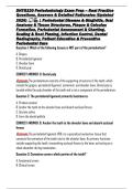 DHYG220 Periodontology Exam Prep &ndash; Real Practice Questions&comma; Answers & Detailed Rationales &lpar;Updated 2026&rpar; 