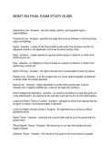 MGMT 254 FINAL EXAM STUDY GUIDE
