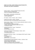 MGMT 254 FINAL EXAM PURDUE QUESTIONS WITH VERIFIED ACCURATE ANSWERS