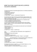 MGMT 254 EXAM 2 QUESTIONS WITH VERIFIED ACCURATE ANSWERS