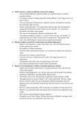 A-LEVEL - A Streetcar Named Desire essay plan on madness