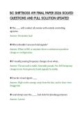 BC SHIFTBOSS 419 FINAL PAPER 2026 SOLVED&NewLine;QUESTIONS AND FULL SOLUTION UPDATED&NewLine;