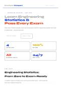 Engineering Statistics&colon; Discrete Probability Distributions &mdash; QUA261S Study Notes & Tutorial &lpar;CPUT&rpar;