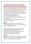 ATI TEAS 7 Exam Test Bank &ndash; 300 Practice Questions with Answers for TEAS Preparation