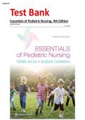 Test Bank for Essentials of Pediatric Nursing&comma; 4th Edition by Kyle & Carman &vert; Verified Q&A 2025&ndash;2026 &vert;ISBN 978-1975139841&vert;LATEST EDITION