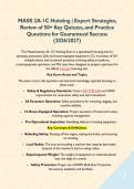 MASS 2A-1C Hoisting &vert; Expert Strategies&comma; Review of 50&plus; Key Quizzes&comma; and Practice Questions for Guaranteed Success &lpar;2026&sol;2027&rpar;&NewLine;&NewLine;
