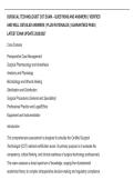 SURGICAL TECHNOLOGIST CST EXAM &ndash; QUESTIONS AND ANSWERS &vert; VERIFIED &NewLine;AND WELL DETAILED ANSWERS &vert; PLUS RATIONALES &vert; GUARANTEED PASS &vert; &NewLine;LATEST EXAM UPDATE 2026&sol;2027