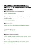 BIO 256 EXAM 1 2026 TEST BANK&NewLine;COMPLETE QUESTIONS SOLUTIONS&NewLine;GRADED A&plus;&NewLine;