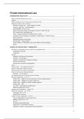 Summary Private International Law &vert; KU Leuven &vert; 2025&sol;26