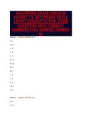 NIH STROKE SCALE GROUP B&NewLine;PATIENT 1-6&comma; NIH STROKE SCALE&NewLine;LATEST 2026&sol;2027 ACTUAL EXAM&NewLine;QUESTIONS WITH CORRECT&NewLine;ANSWERS 100&percnt; VERIFIED GRADED&NewLine;A&plus;