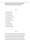 OKLAHOMA REAL ESTATE SALESPERSON EXAM &ndash; QUESTIONS AND ANSWERS &vert; VERIFIED AND WELL&NewLine;DETAILED ANSWERS &vert; PLUS RATIONALES &vert; GUARANTEED PASS &vert; LATEST EXAM UPDATE